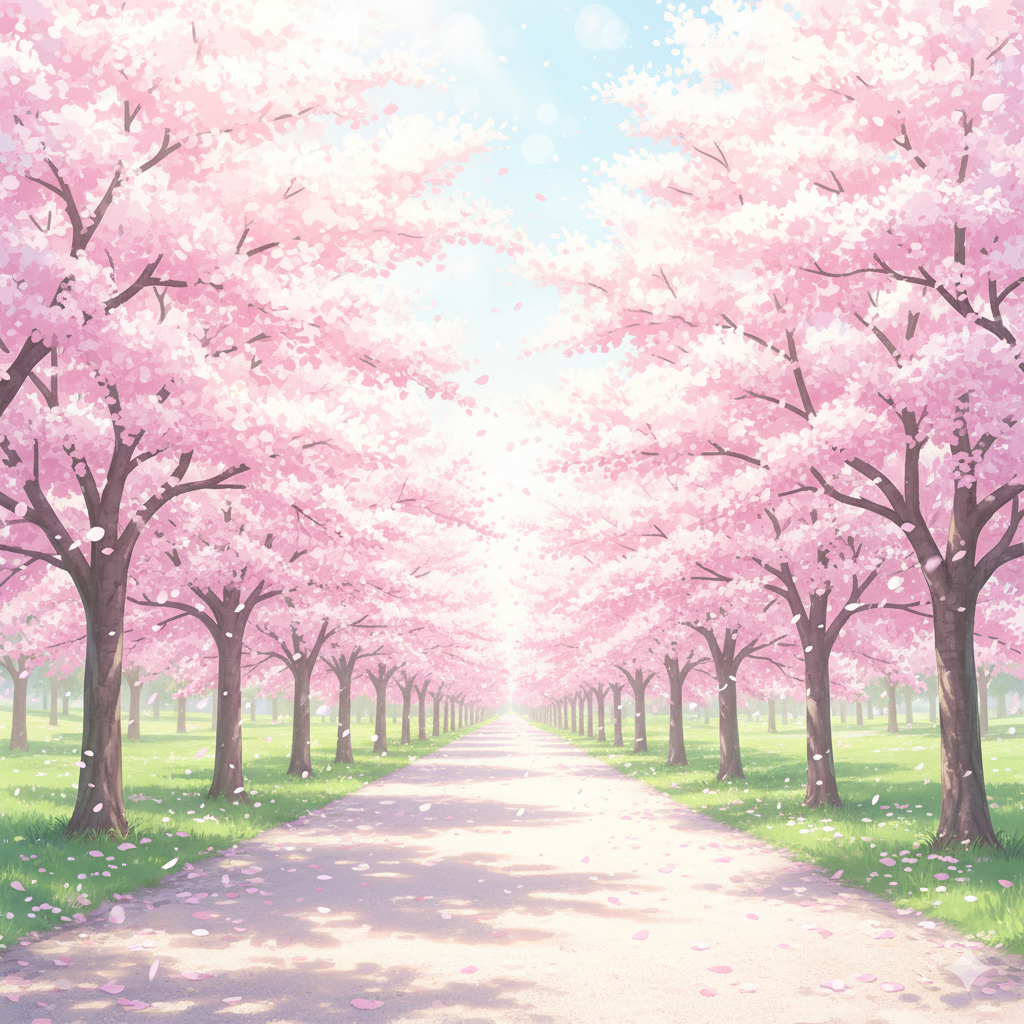 Les fleurs, toi et les saisons qui passent